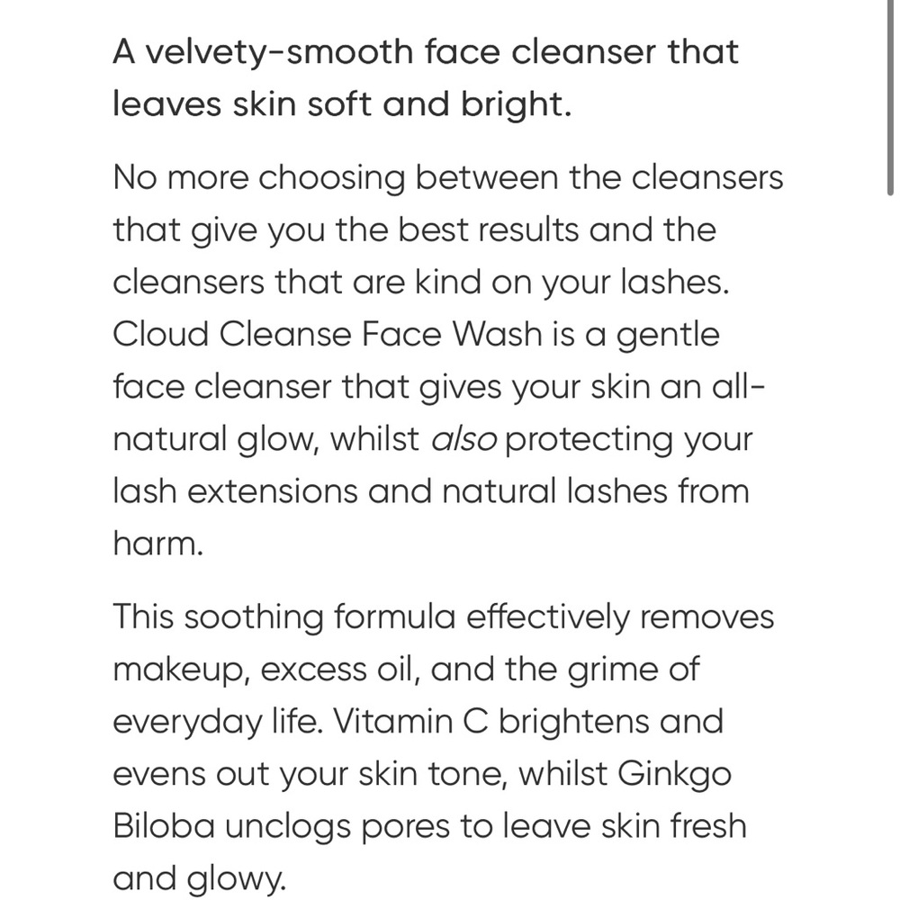 Cloud Cleanse Face Wash with Pink Headband - Picture 5 of 16
